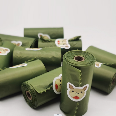 100% Biodegradable Water Soluble Pet Waste Bags Rolls