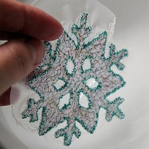 Transparent PVA Cold Water Soluble Film For Embroidery