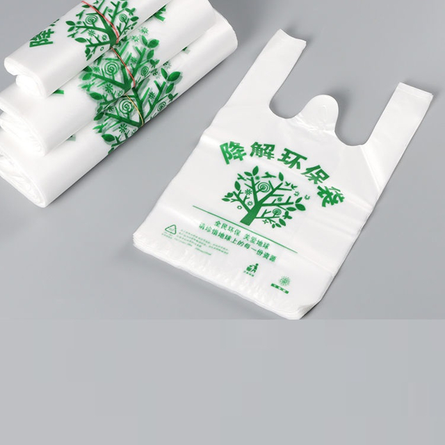Disposable Biodegradable PVA/PVOH Hot Water Soluble Shopping Bags
