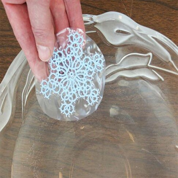 Transparent PVA Embroidery Backing Cold Water Soluble Film For Embroidery, 