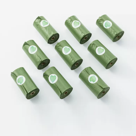 100% Biodegradable Water Soluble Poop Waste Bags Rolls